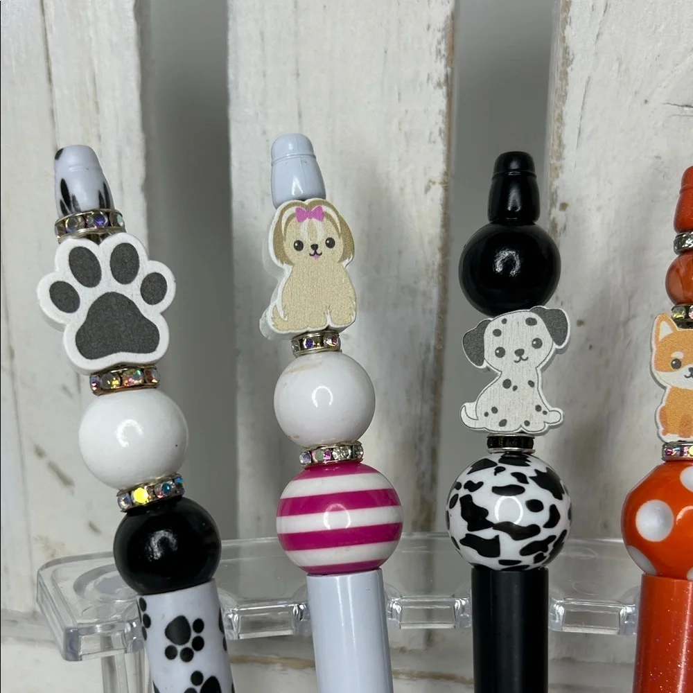 Dog Themed Ballpoint Pens Set